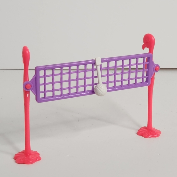 Polly Pocket Sunshine Splash Park Volleyball Flamingo Net Replacement - Picture 1 of 4